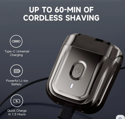 Mini Cordless Electric Shaver - Lifestyle Use