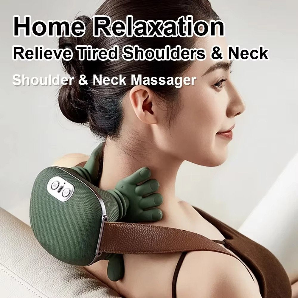 Neck and Back Massager for Pain Relief Deep Tissue