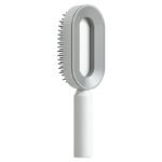Self Cleaning Hair Brush For Women One-key Cleaning Hair Loss Airbag Massage Scalp Comb Anti-Static Hairbrush - Image 10