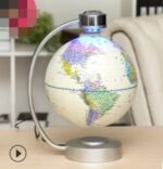 8 inch globe magnetic suspension office decoration company gift novelty creative birthday gift - Image 5