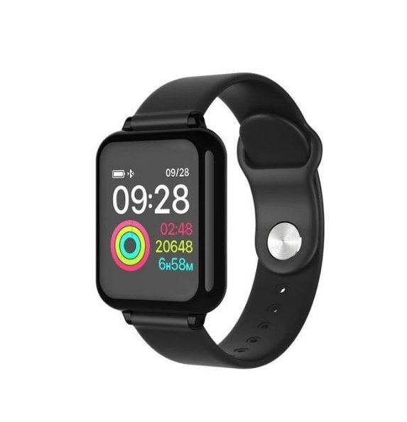1427479649944.jpg Compatible with Apple , B57 color screen smart sports watch - Image 1