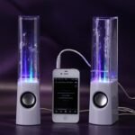 Dancing Water Speaker LED Light Fountain Speaker Family Party