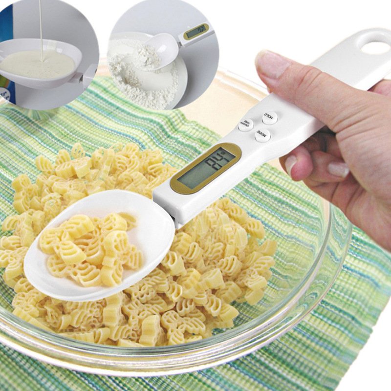 2963599035888.jpg LCD Digital Kitchen Scale Electronic Cooking Food Weight Measuring Spoon Grams Coffee Tea Sugar Spoon Scale Kitchen Tools - Image 1