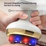 Electric Gua Sha Board Beauty Massager Cupping Device Electric Meridian Brush Home Abdominal Massage Gua Sha Board Massager - Image 8
