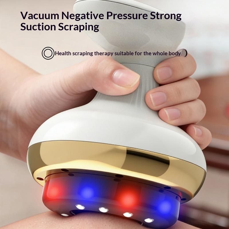 Electric Gua Sha Board Beauty Massager Cupping Device Electric Meridian Brush Home Abdominal Massage Gua Sha Board Massager - Image 8