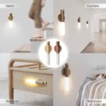 Auto LED USB Magnetic Wireless Night Light Corridors Porch Lights PIR Motion Sensor Wall Light Cabinet Lamp - Image 8