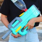 New P90 Electric Water Gun High-Tech Kids Toys Outdoor Beach Pool Large Capacity Summer Gel Blasting Water Gun For Adults - Image 5