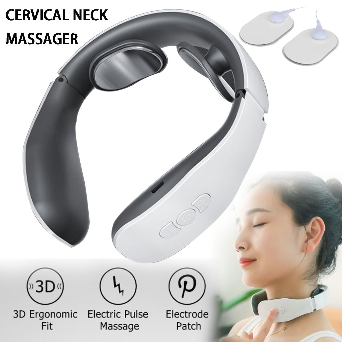 4063935444352.jpg New Hot Sale Shoulder And Neck Multifunctional And Cervical Spine Massager - Image 1