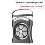 Portable Fan Portable Mini Humidifier Fan Water Spraying Fan Rechargeable Cooler Air Adjustment Fan For Hot Weather - Image 8
