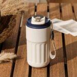 Smart Digital Thermal Bottle Portable Coffee Mug Stainless Steel Water Bottle In-Car Insulated Cup Keep Cold Vacuum Flasks 450ml - Image 4