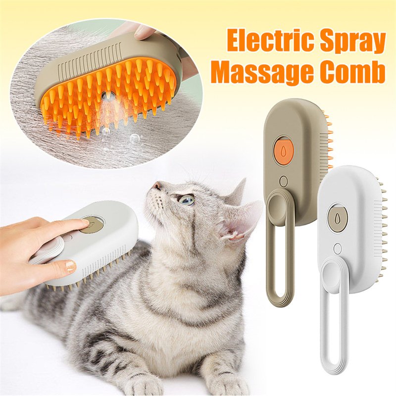 6725c8e0-9ca8-49e6-88d0-d74f7e323431.jpg Cat Steam Brush Steamy Dog Brush 3 In 1 Electric Spray Cat Hair Brushes For Massage Pet Grooming Comb Hair Removal Combs Pet Products - Image 1