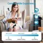 Intelligent Home Use Electric Intelligent Kneading Heating Knee Massager Rechargeable Pain Relief Infrared Laser Vibration Knee Massager - Image 3