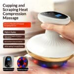 Electric Gua Sha Board Beauty Massager Cupping Device Electric Meridian Brush Home Abdominal Massage Gua Sha Board Massager - Image 6
