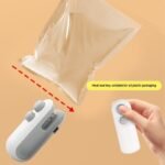 Mini 2 In 1 Sealer Heat Sealer Bag Opening Machine For Snacks Home USB Sealer Vacuum Sealer Snacks Plastic Bag Heat Sealer - Image 4