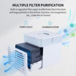Mini Multifunctional Air Cooler USB Home Fan Small - Image 3