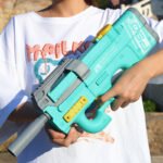 New P90 Electric Water Gun High-Tech Kids Toys Outdoor Beach Pool Large Capacity Summer Gel Blasting Water Gun For Adults - Image 8