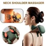 Electric Neck And Shoulder Muscle Massager Wireless Shoulder And Back Kneading Massage Shawl Neck Masajeador Relax Pain Relief - Image 3