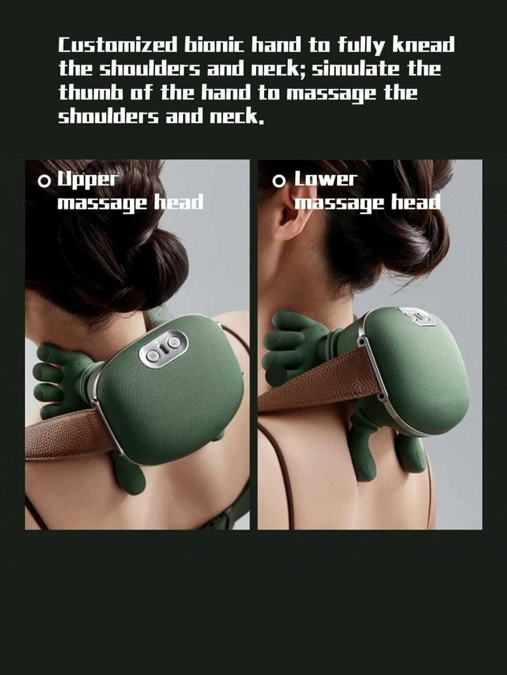 Neck and Back Massager for Pain Relief Deep Tissue - Image 6