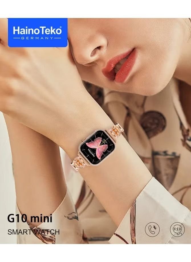 Haino Teko G10 Mini Smart Watch with Four Straps - Image 4