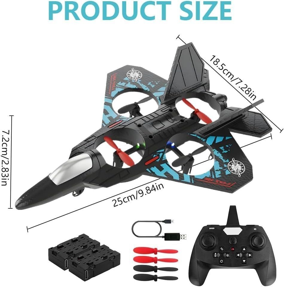 TAK TAK RC Fighter Jet Drone Toy - Image 5