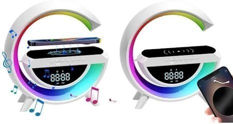 Digital Led Wireless Charger Speaker - Image 4