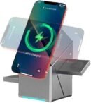 New Generation 3-in-1 Magnetic Pop-up Design Wireless Charger