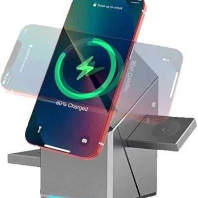 New Generation 3-in-1 Magnetic Pop-up Design Wireless Charger