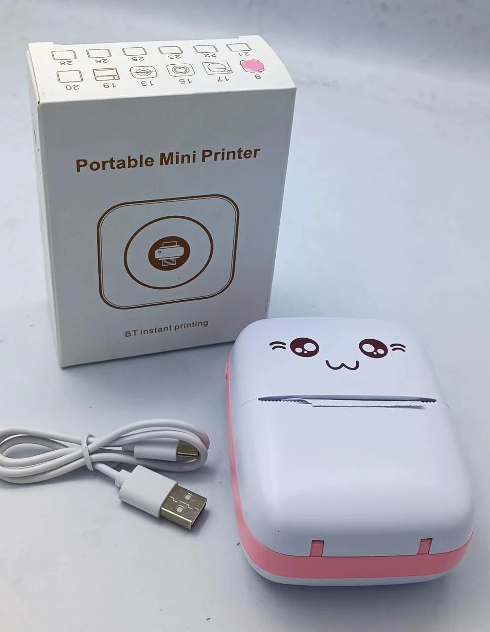 Portable Mini Pocket Printer BT Thermal Printer - Image 2