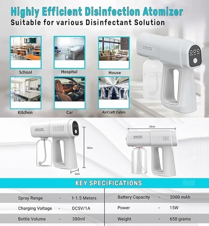 Nano Spray Disinfectant Mist Gun - Image 2