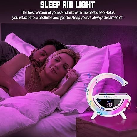 Digital Led Wireless Charger Speaker - Image 6
