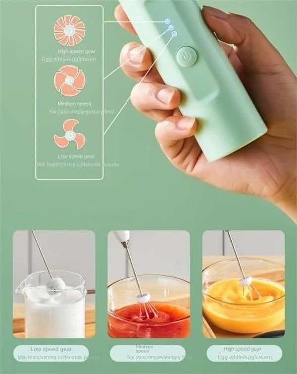Stainless Steel Milk Frother - Image 5