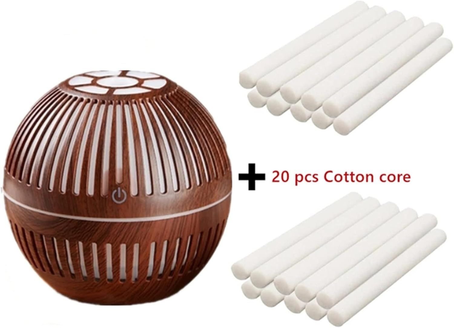 Wtrtr 150ml Ultrasonic Essential Oil Diffuser 7 Color Light - Image 3